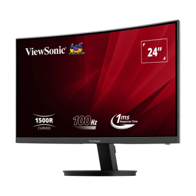 Monitor LED ViewSonic curvo 24" full HD 1920X1080P VA2416C