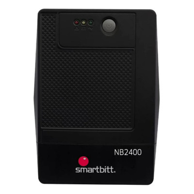 NO-BREAK INTERACTIVO SMARTBITT SBNB2400 2400VA/1200W, CLAVIJA NEMA 5-15P, 8 CONTACTOS, TIPO NEMA 5-15R, 4 CON RESPALDO DE