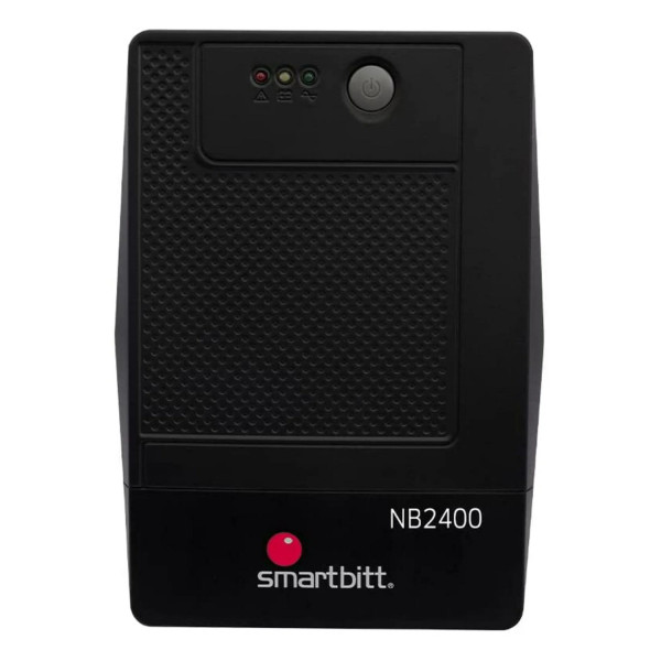 NO-BREAK INTERACTIVO SMARTBITT SBNB2400 2400VA/1200W, CLAVIJA NEMA 5-15P, 8 CONTACTOS, TIPO NEMA 5-15R, 4 CON RESPALDO DE