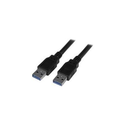 Cable de 1.8m USB 3.0 Superspeed a macho a a color negro USB3SAA6BK