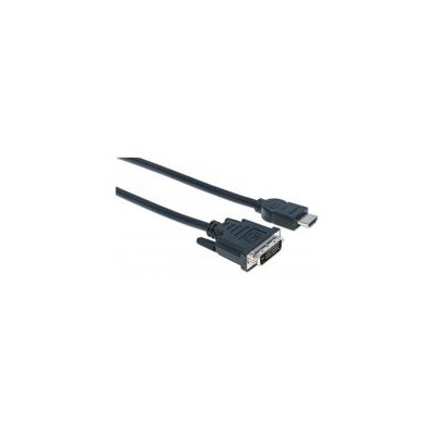 CABLE HDMI,MANHATTAN,372510, - DVI-D M-M 3.0M