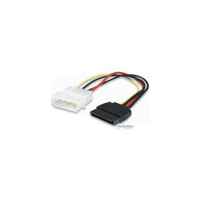 Cable alimentación Manhattan 342766 corriente INT. HDD SATA