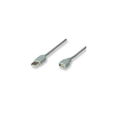 Cable USB Manhattan 340960 extensión 4.5m gris