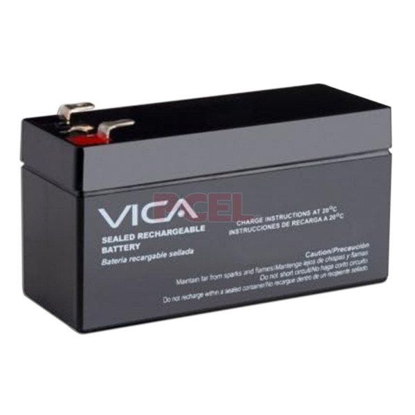 BATERIA DE REEMPLAZO VICA 12V 5AH, GENERICA COMPATIBLE CON EL 80% DE NO BREAKS DE OTRAS MARCAS, 1 AÑO DE GARANTIA VICA 12V-5AH
