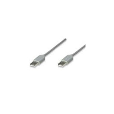 Cable USB Manhattan 317887 a-A 1.8m gris