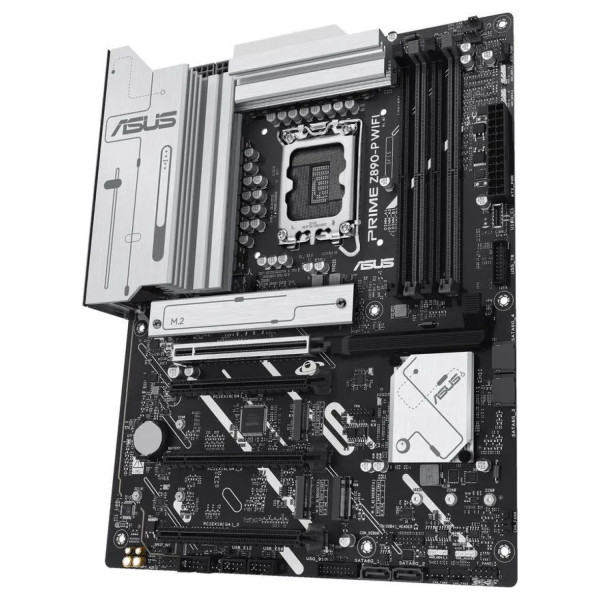 MB Asus Z890 Intel S-1851 Serie 2 /4X DDR5 8666 /HDMI /DP /DP Tipo-c /3X M.2 /4X USB 5G /WIFI 7 /BT 5.4 Prime Z890M-PLUS WIFI