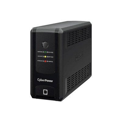 NO BREAK CYBERPOWER (UT750GU) 750VA / 375W, INTERACTIVO, INDICADORES LED, 8 NEMA 5-15R 4 RESPALDO / 4 SUPRESIÓN Y REGULACIÓN,