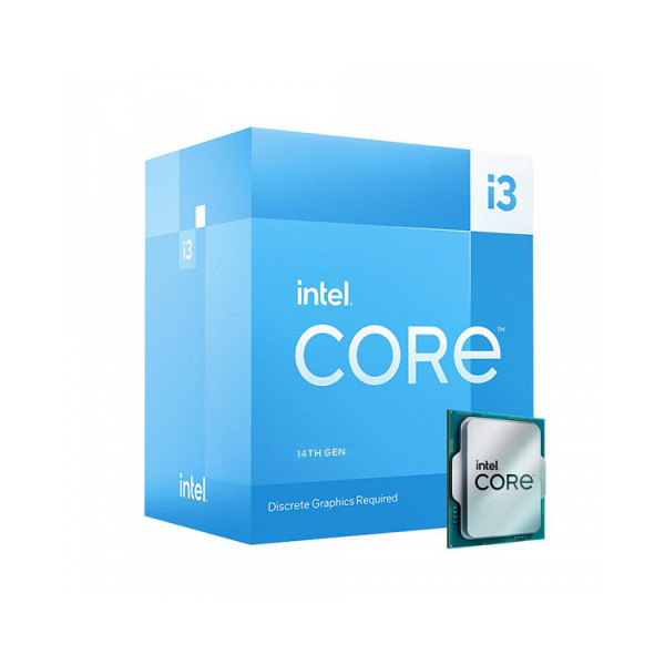 Procesador Intel Core I3-14100 S-1700 14A Gen /hasta 4.7 Ghz /cache 12MB /4 Cores /graficos UHD 730 /con Disipador BX8071514100