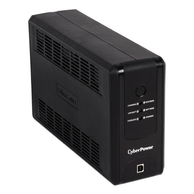 NO BREAK CYBERPOWER (UT1000GU) 1000VA / 500W, INTERACTIVO, INDICADORES LED, 8 NEMA 5-15R 4 RESPALDO / 4 SUPRESIÓN Y REGULACIÓN,