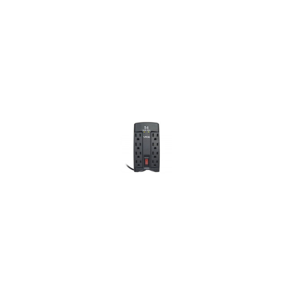 REGULADOR ELECTRONICO DE VOLTAJE VICA T1 750VA 400WATTS 8 NEMA 5-15R (4/4), 3 AÑOS DE GARANTIA T-1