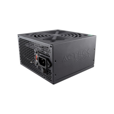 FUENTE DE PODER ACTECK BLAZAR EVO FT500E / ATX / 500 W / NO MODULAR / VENTILADOR 120 MM / SWITCH DE VOLTAJE / NEGRO / ES-05001E