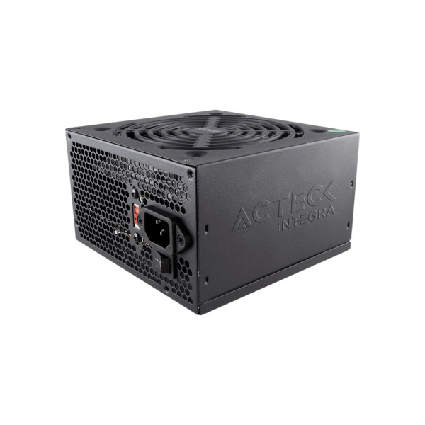 FUENTE DE PODER ACTECK BLAZAR EVO FT500E / ATX / 500 W / NO MODULAR / VENTILADOR 120 MM / SWITCH DE VOLTAJE / NEGRO / ES-05001E
