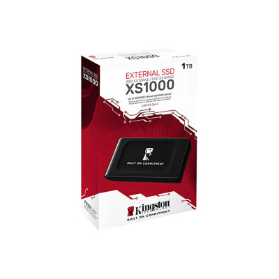 UNIDAD DE ESTADO SOLIDO KINGSTON EXTERNO XS1000 1TB USB 3.2 GEN 2 LECT.1050/ESCRIT.1000 MB/S CONECTOR TIPO A TIPO C