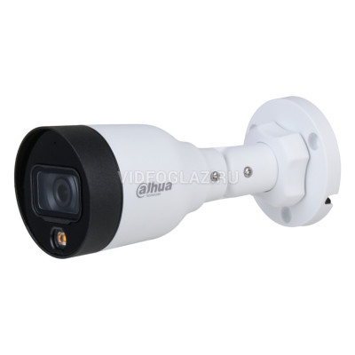 CAMARA IP DAHUA BULLET FULL COLOR 2 MEGAPIXELES/ LENTE DE 2.8MM/ LUZ BLANCA DE 15 MTS/ H.265/ DH-IPC-HFW1239S1N-LED-0280B-S4