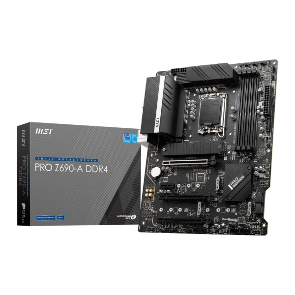 TARJETA MADRE MSI / INTEL H610 / DDR5 / X4 USB 2.0 / X2 USB 3.2 / VGA / HDMI / DISPLAY PORT / LAN 1 GBE PRO H610M-G