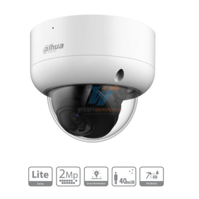 CAMARA ANALOGA/DAHUA/ HAC-HDBW1200EA/ DOMO DE 2 MEGAPIXELES ANTIVANDALICA/ 1080P/ LENTE 2.8 MM/ 115 GRADOS DH-HAC-HDBW1200EAN