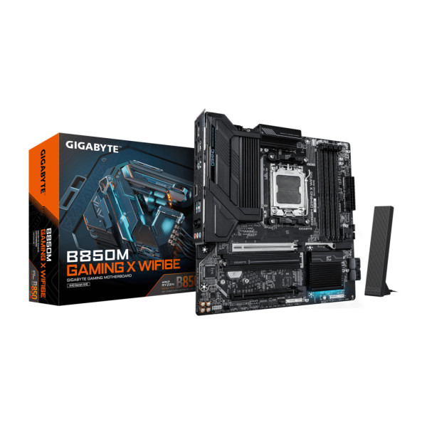 TARJETA MADRE GIGABYTE B850 GAMING X WIFI6E / SOCKET AMD AM5 / DDR5 8200 MT/S / WIFI6 / ATX / GAMER