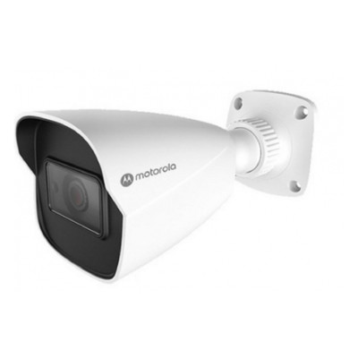CAMARA IP MOTOROLA MTIBM045701 / BULLET METAL / LENTE FIJO / 5MP / ICR, DIA -NOCHE / IK10 / IP67 /ONVIF / POE / DNR 3D , WDR