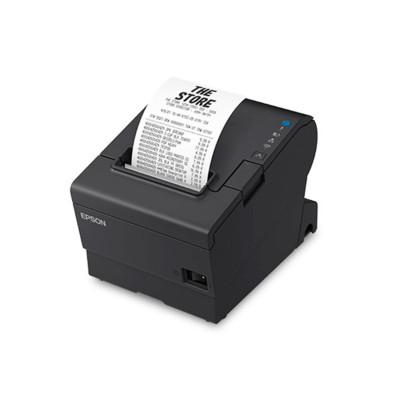 MINIPRINTER EPSON TM-T88VII, TERMICA, 80 MM O 58 MM, SERIAL, USB, ETHERNET RECIBO /AUTOCORTADOR, NEGRA C31CJ57012