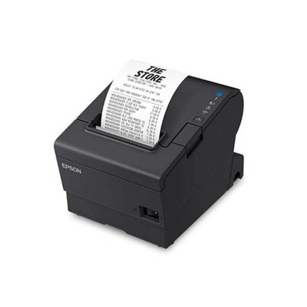 MINIPRINTER EPSON TM-T88VII, TERMICA, 80 MM O 58 MM, SERIAL, USB, ETHERNET RECIBO /AUTOCORTADOR, NEGRA C31CJ57012
